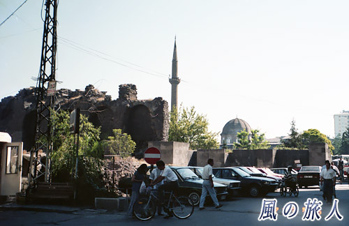 町中の古い建物　カイセリ　トルコ旅行記96'の写真