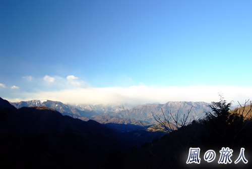 南アルプス展望台からの景色　超極寒の富士五湖初日の出ツーリング08'