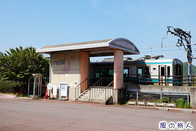 西脇市日本のへそ　日本へそ公園駅の写真