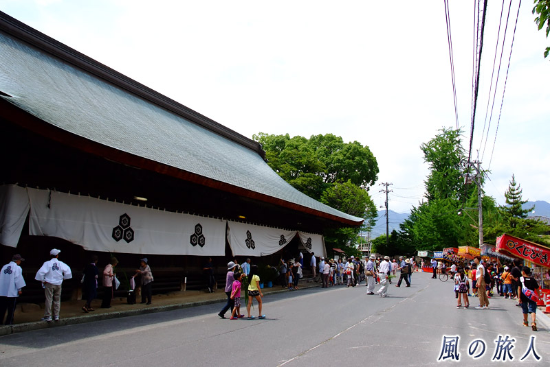 祭りの日の地御前神社　御陵衣祭2015年の写真