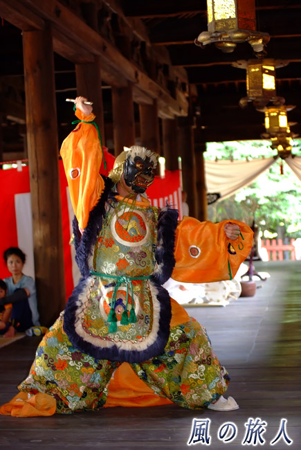 納曽利の舞　御陵衣祭2015年の写真