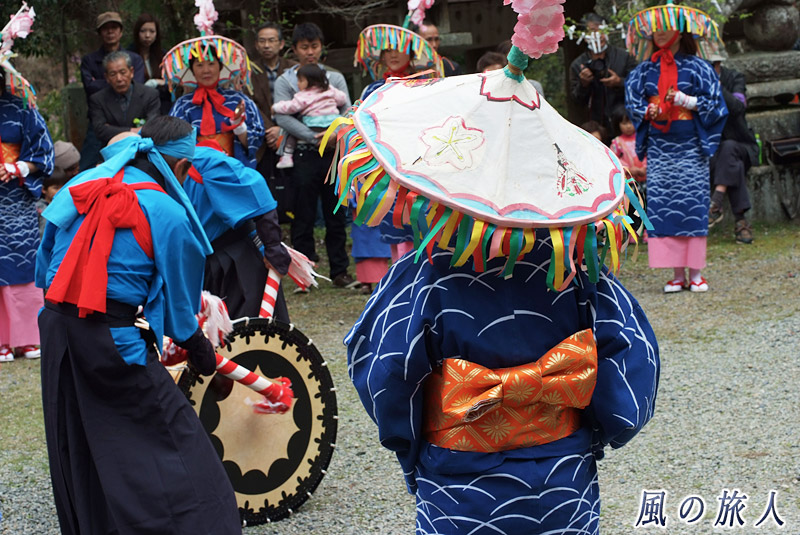 花笠　御調八幡宮春季例祭2015年の写真