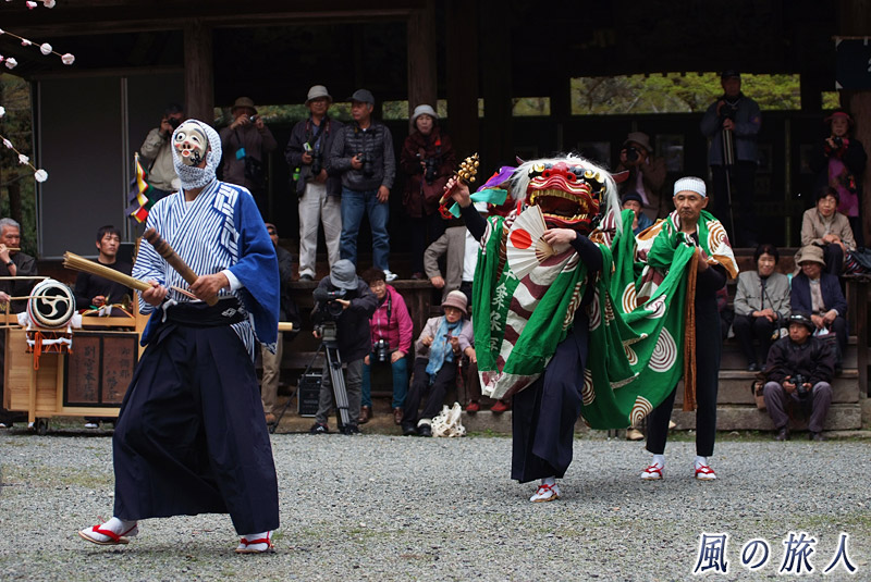 鈴の舞い　御調八幡宮春季例祭2015年の写真