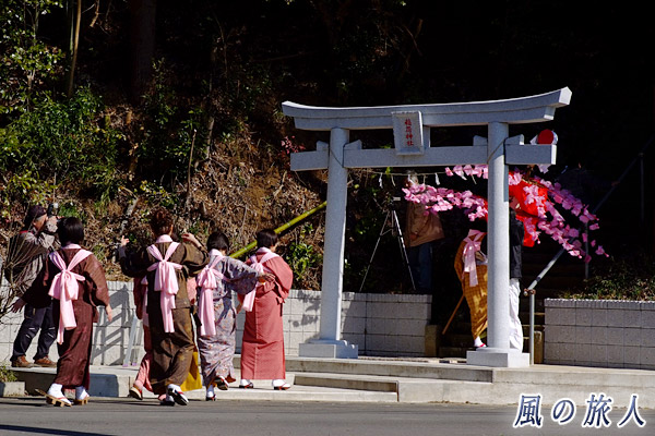 稲生神社の鳥居　亀崎の如意輪参りの写真