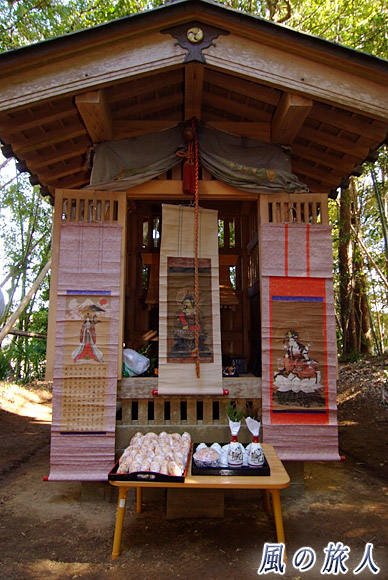 稲生神社境内にある子安神社　亀崎の如意輪参りの写真