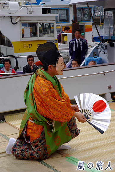 恵比寿舞　船橋漁港水神祭の写真