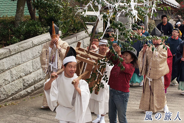 榊の神輿　筑波山神社春季御座替祭の写真