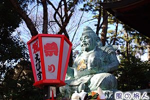 平塚三嶋神社の新春えびすまつりの写真