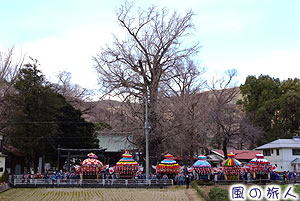 山北道祖神祭の写真