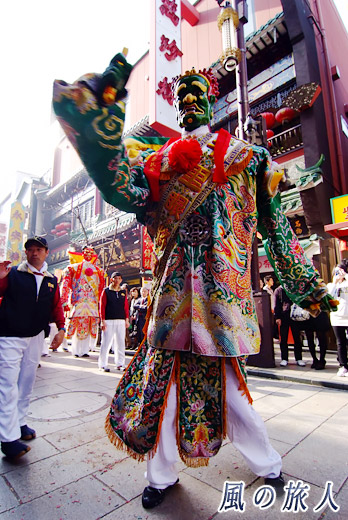 随神のお参り２　横浜中華街媽祖祭の写真
