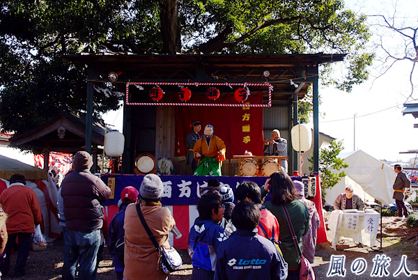西方はやし　梅宮神社 甘酒祭りの写真