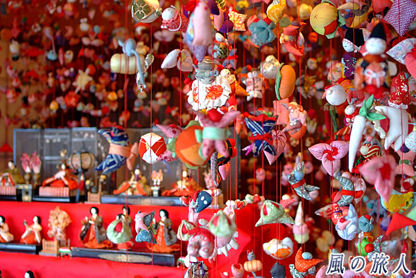 つるし雛　稲取温泉 雛のつるし飾りまつりの写真