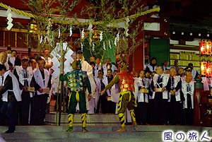 亀戸天神社 節分追儺祭の写真