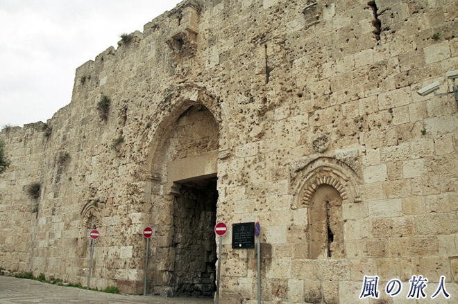シオン門　Zion Gate　エルサレムの旧市街の写真