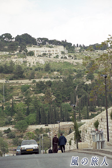 オリーブ山　エルサレムの旧市街の写真