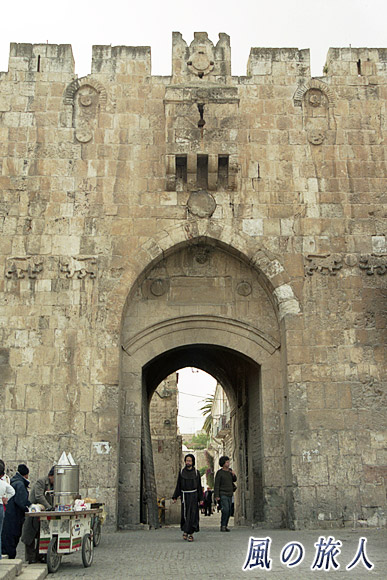 ライオン門　Lions' Gate　エルサレムの旧市街の写真