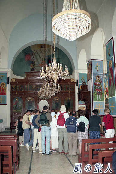 聖ジョージ教会　マダバのモザイク画の写真