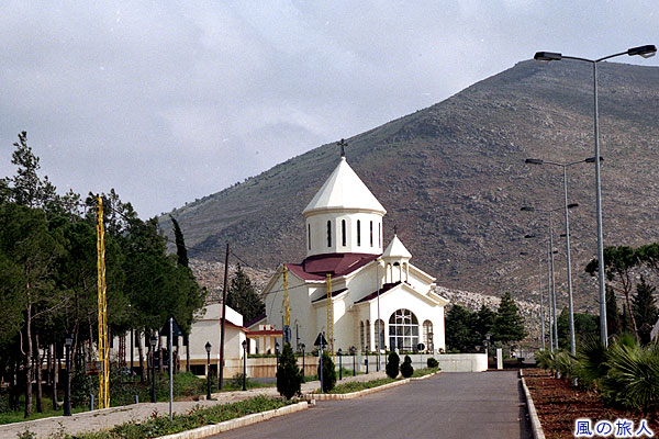 アンジャルの教会　レバノンアンジャルの写真　scenery of Anjar