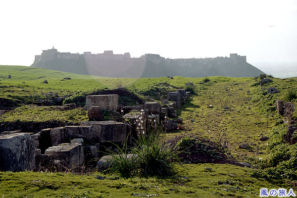 アパメア遺跡　遺跡から見るマディク城２