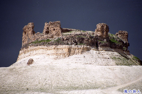 城砦部分のアップ　シュメミス城