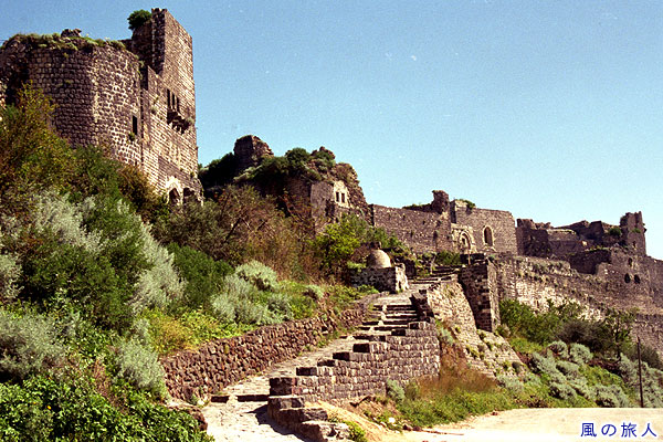 マルガット城（マルカブ城）　le Margat (Qala'at Al-Marqab)