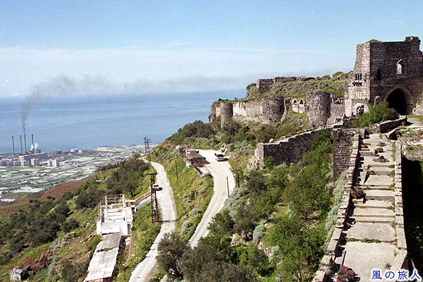 丘の上のマルガット城２　マルカブ城(Marqab)