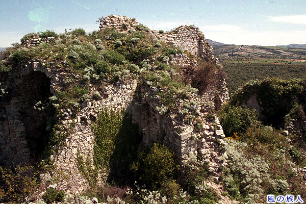 サラディン城の遺構２　サラディン城