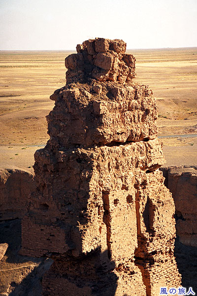 城壁　アルラーバ城砦　Qala'at Al-Rahba