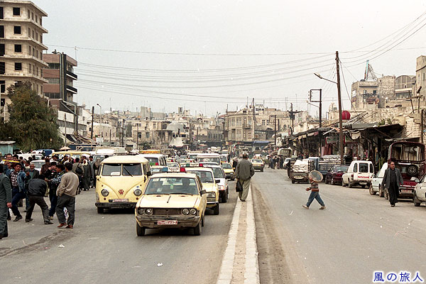 喧嘩騒動　アレッポの町並みの写真
