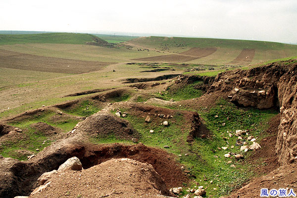 発掘跡　エブラ遺跡の写真