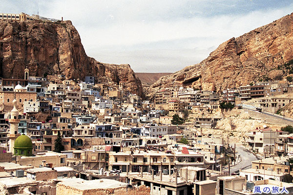 マアルーラの町並み　View of Maaloula