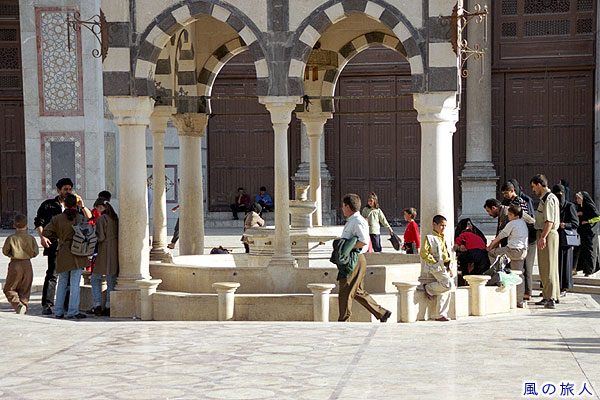 水場の様子　ウマイヤド・モスク　Umayyad Mosque